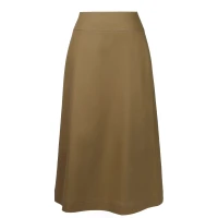 A-Line dark Khaki Maxi